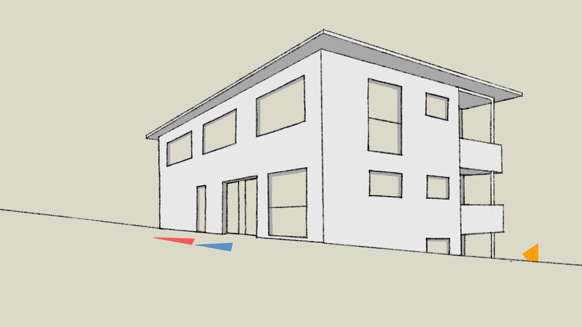 Après la transformation, chacun son entrée!