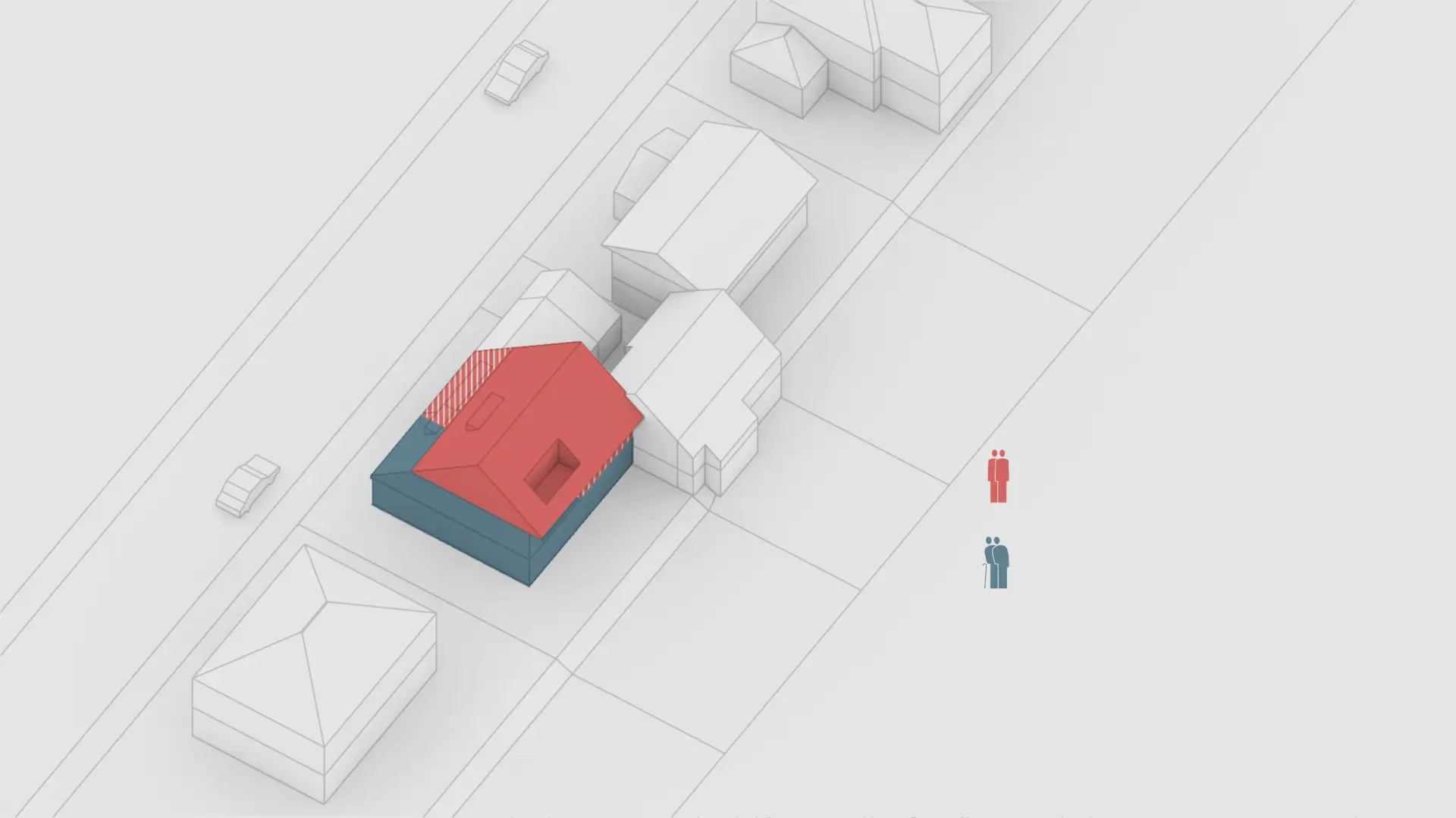 ainsi que les combles comme logement indépendant.