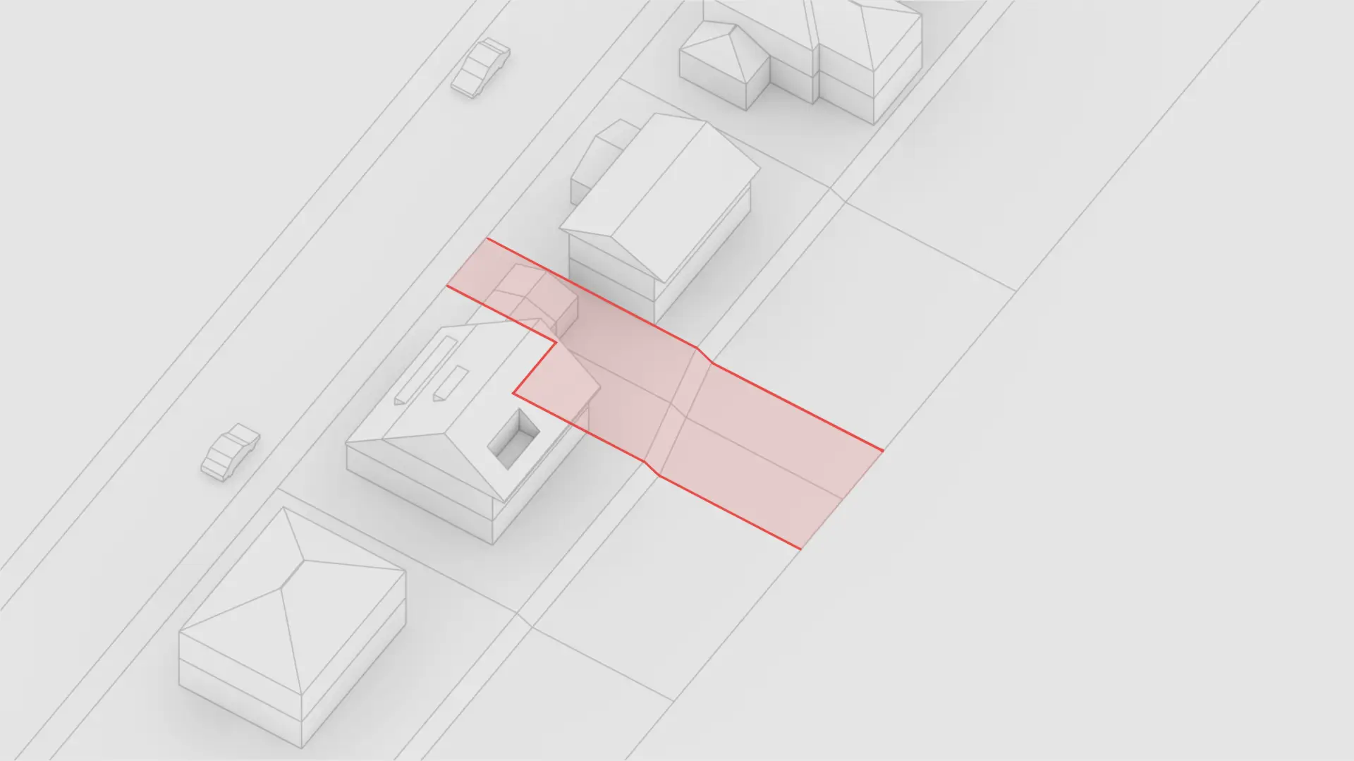 Le couple dispose ainsi d’une parcelle de 10 mètres de large entre les deux villas.