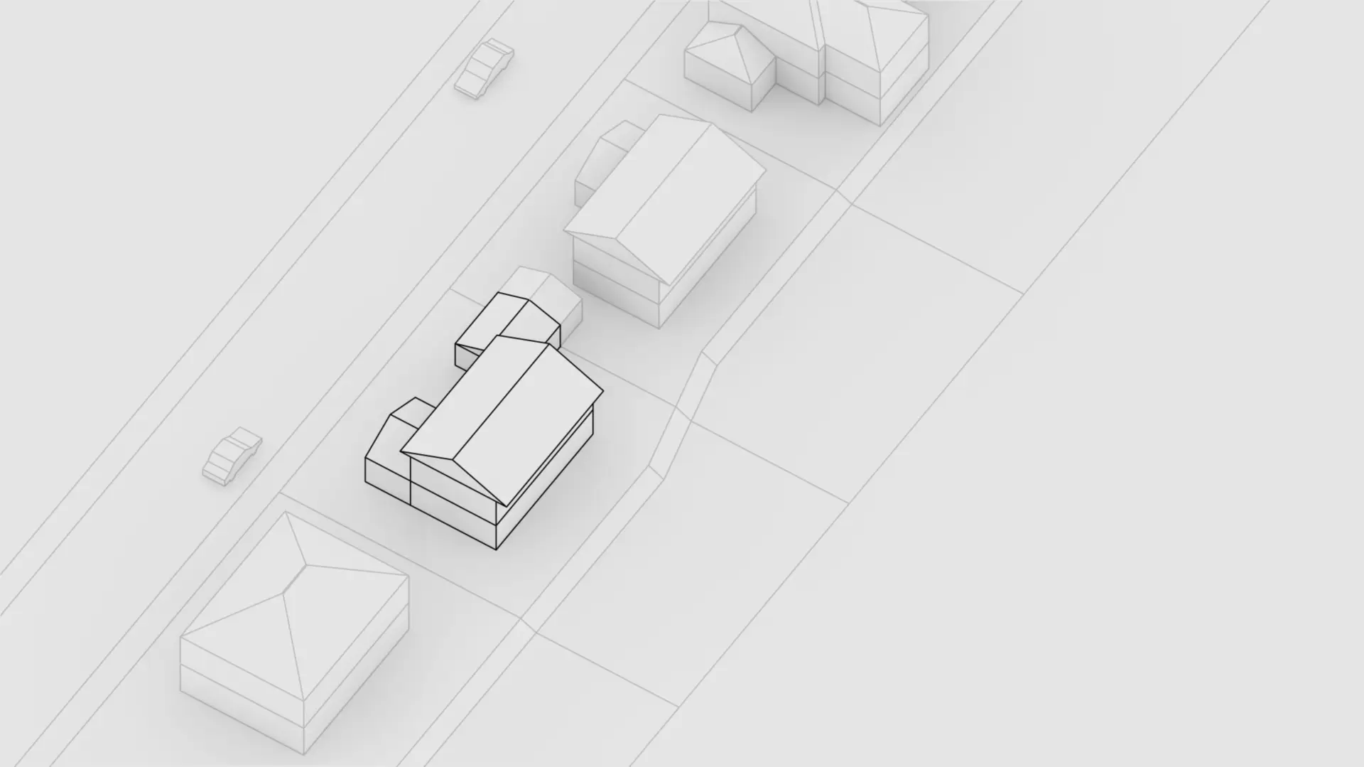 Une transformation décisive de la maison à lieu dans les années 1960.