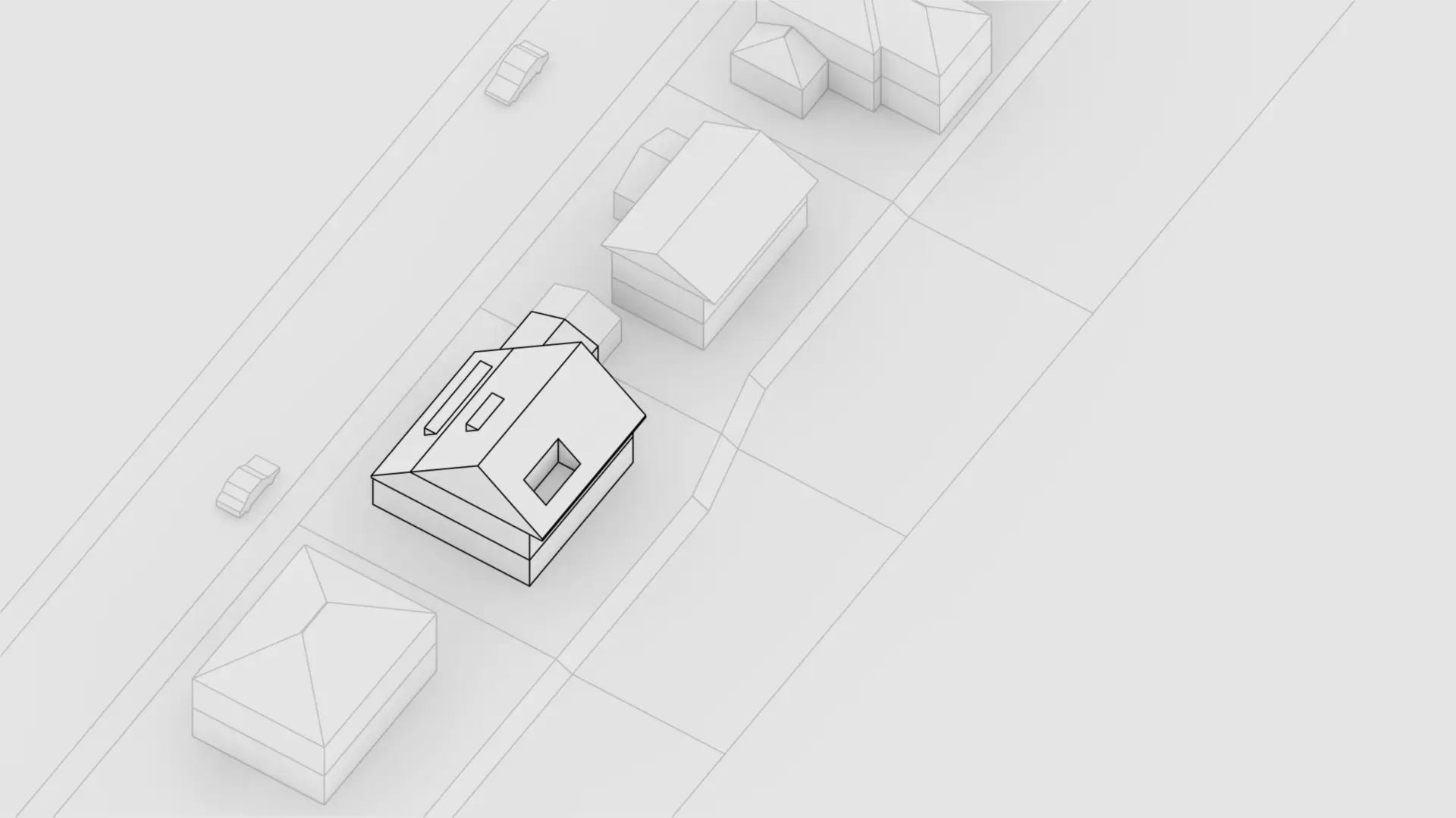 Trois chambres avec sanitaires sont aménagées dans les nouvelles combles.
