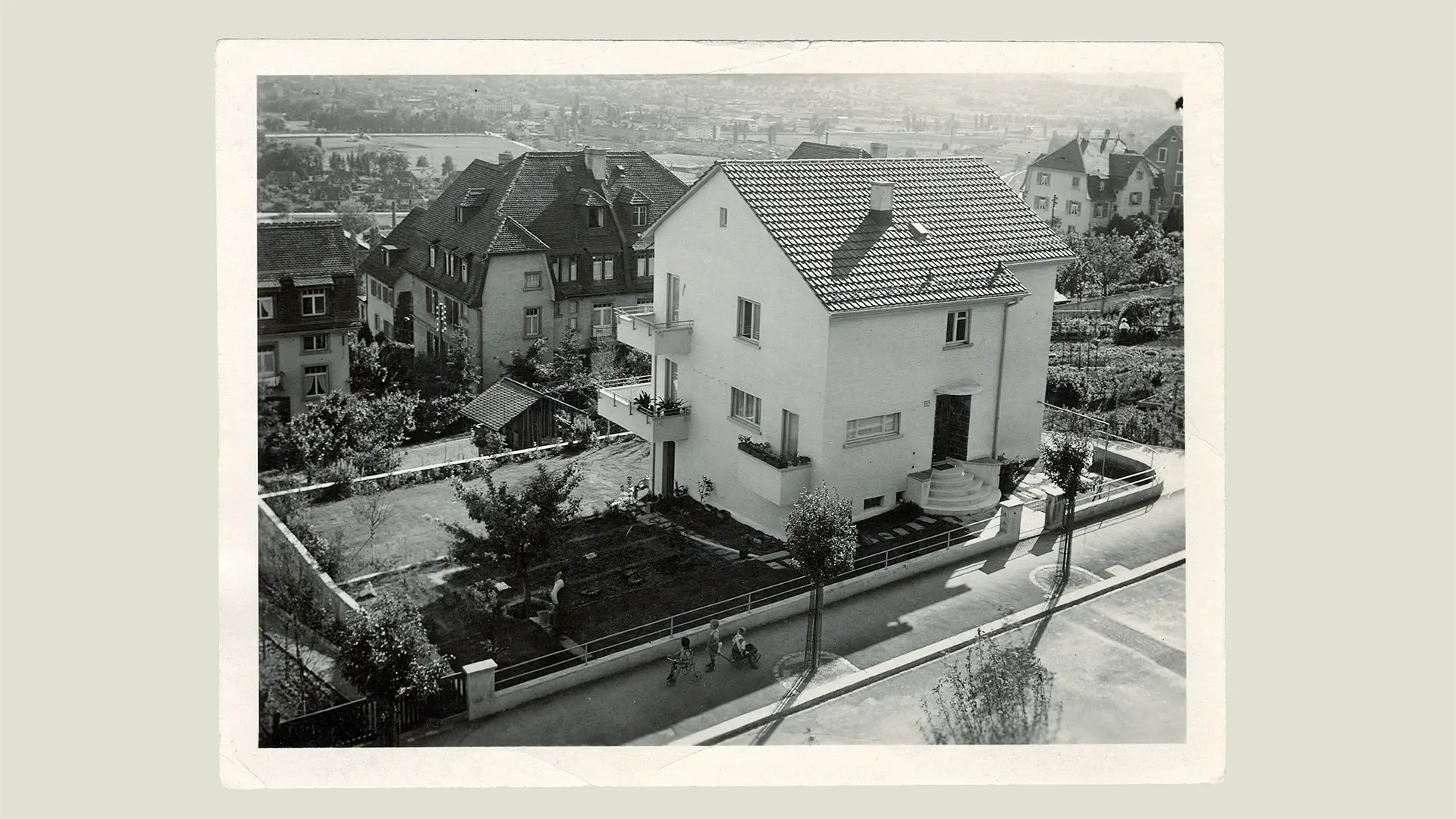 La maison était presque inchangée lors du lancement du projet (archives de famille).