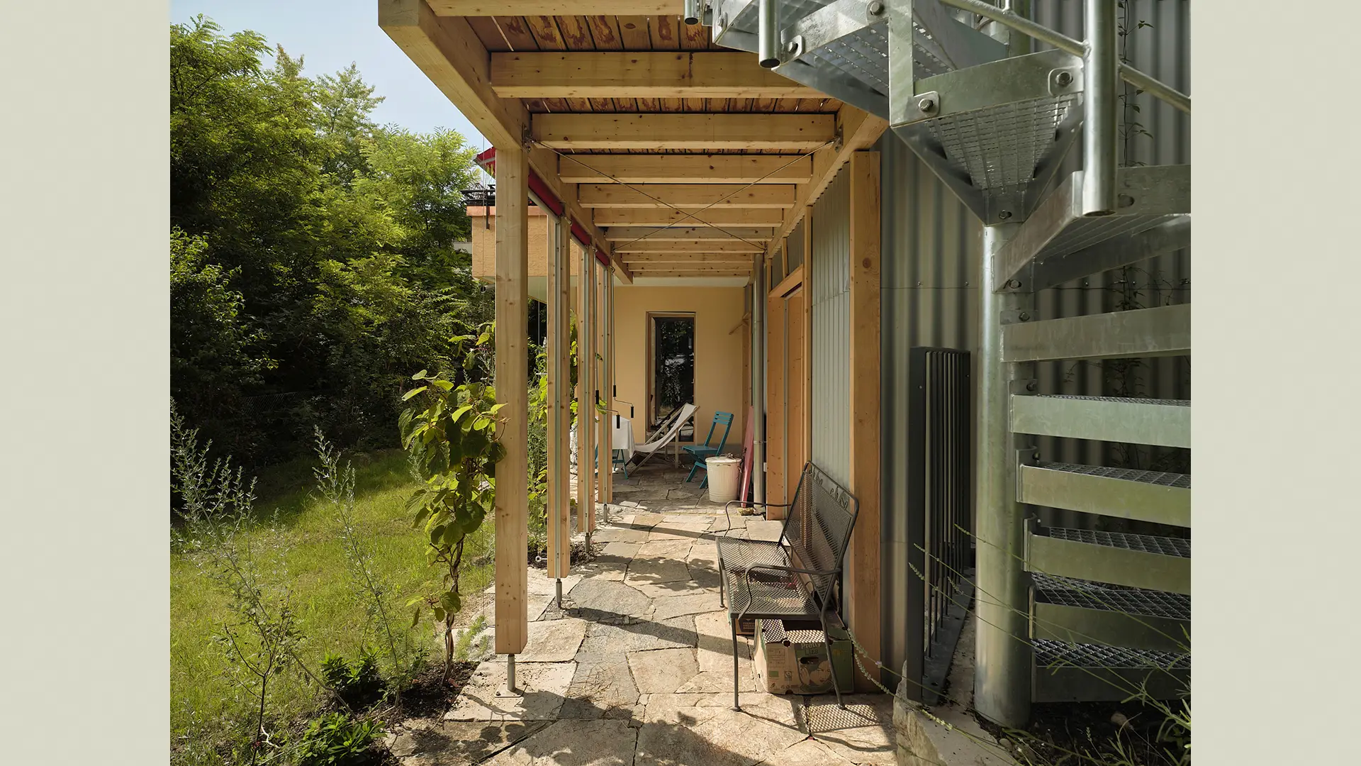 Relation au jardin (baubüro in situ, photographie © Tim Kurz).