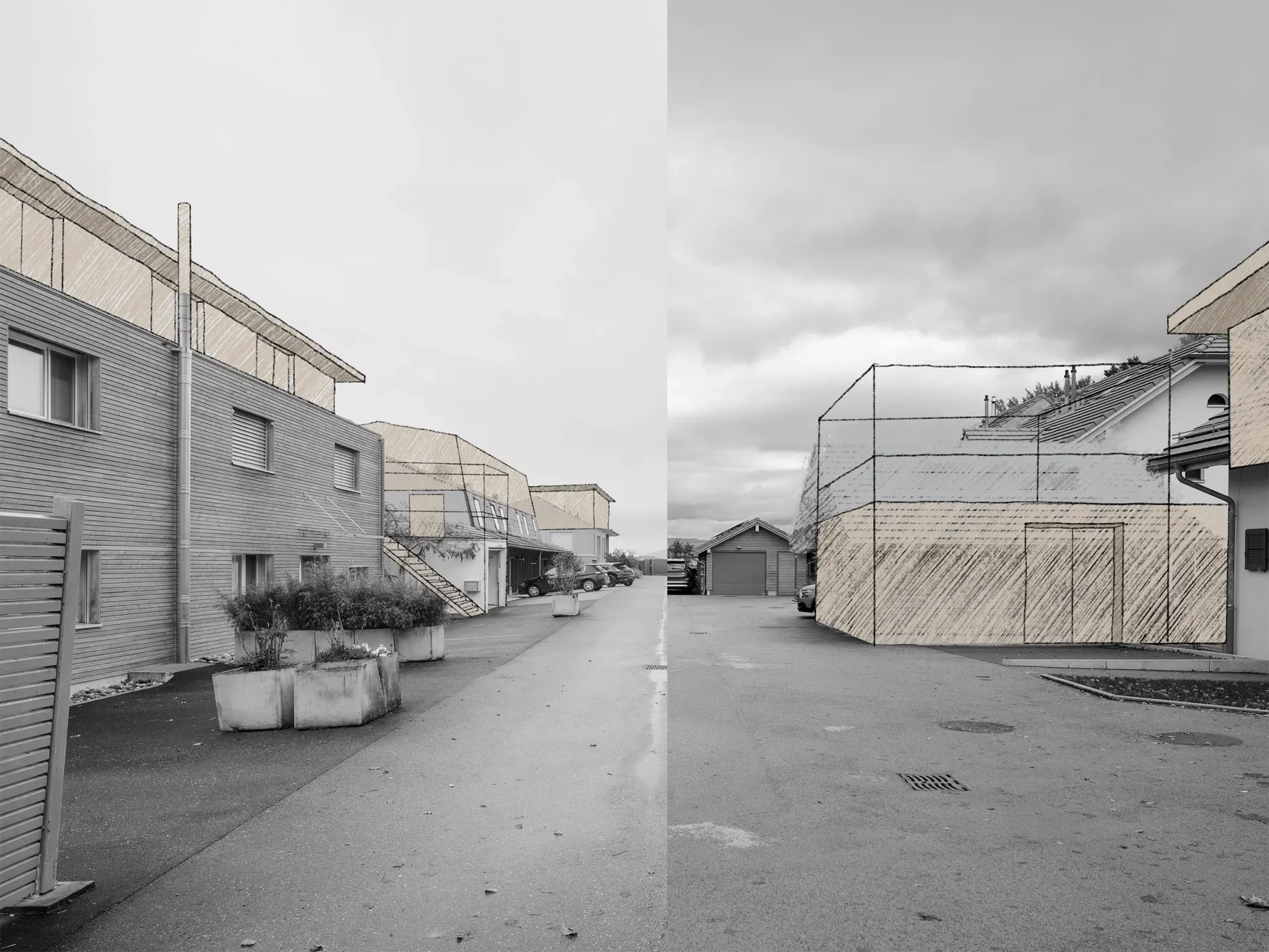 Densifier sans améliorer la rue est une impasse : circulation augmentée, conflits d’usage plus marqués, surfaces goudronnées en progression…